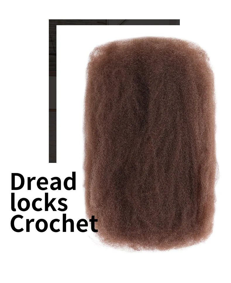 Wholesale New Design Black Women Afro Kinky Bulk Hair 100% Human  Hair For DreadLocks Crochet Braiding