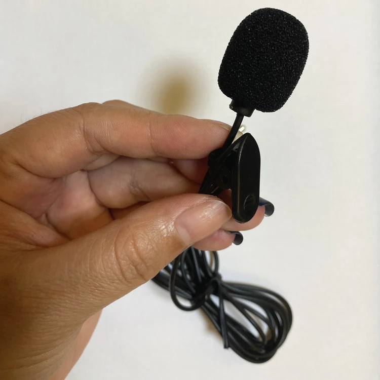 For Iphone lightning Plug-Professional Wired Hands Free Mini Lapel Clip Lavalier Microphone For Teaching Live Broadcast Mic Mike