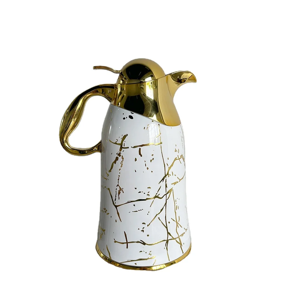 Dallah Stainless Steel Drinkware Thermos Jug Colorful Leak-Proof Coffee Thermos with Lid