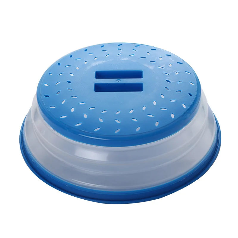 Kitchen Multi Use Plastic Collapsible Microwave Plate Cover Food Cover