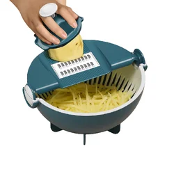 Customized  kitchen home multi Stainless Steel Accessories chopper Vegetable cutting tool fruit cutter Slicer set