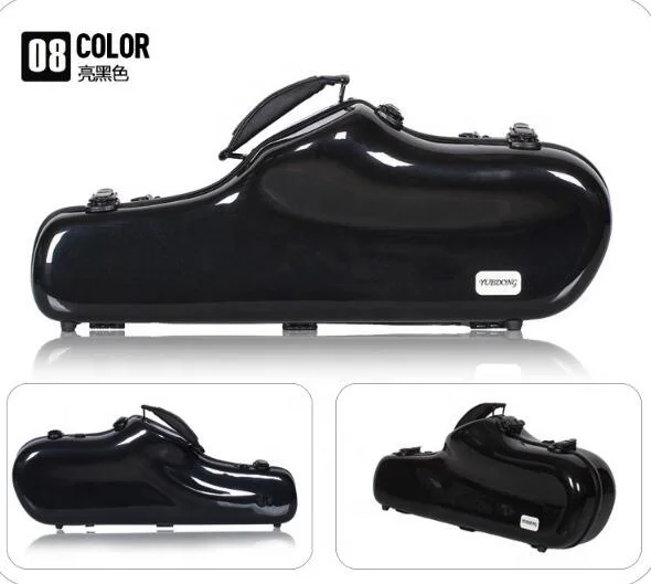 
Ultra Light Adjustable Shoulder Strap E-flat Alto Saxophone Box FRP Saxophone Bag/Case 