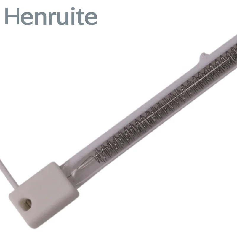 10mm 534mm 400v 2000w Clear Halogen Heat Lamps for Silk Screen Printing Machine