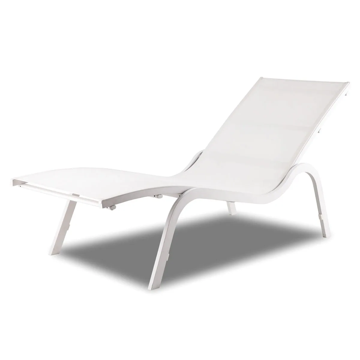 
New design TOPHINE Outdoor Furniture Modern poolside Aluminium Sun lounger 