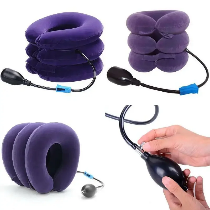 PT Custom Inflatable Air Pillow Travel for Sleeping Airplane Neck Support