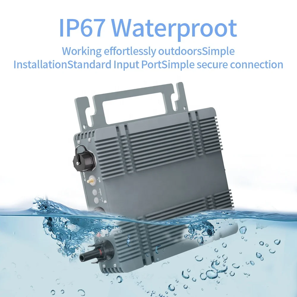 New Design Premium Zumax 250W 350W 550W IP67 waterproof grid tied inverter micro inverter WIFI solar for Solar Power System