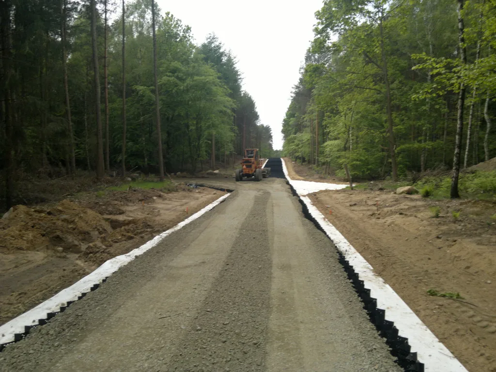 Plastic Geocell Core Gravel Stabilization Grid HDPE Road Geocell Grid Paver With Cheap Price