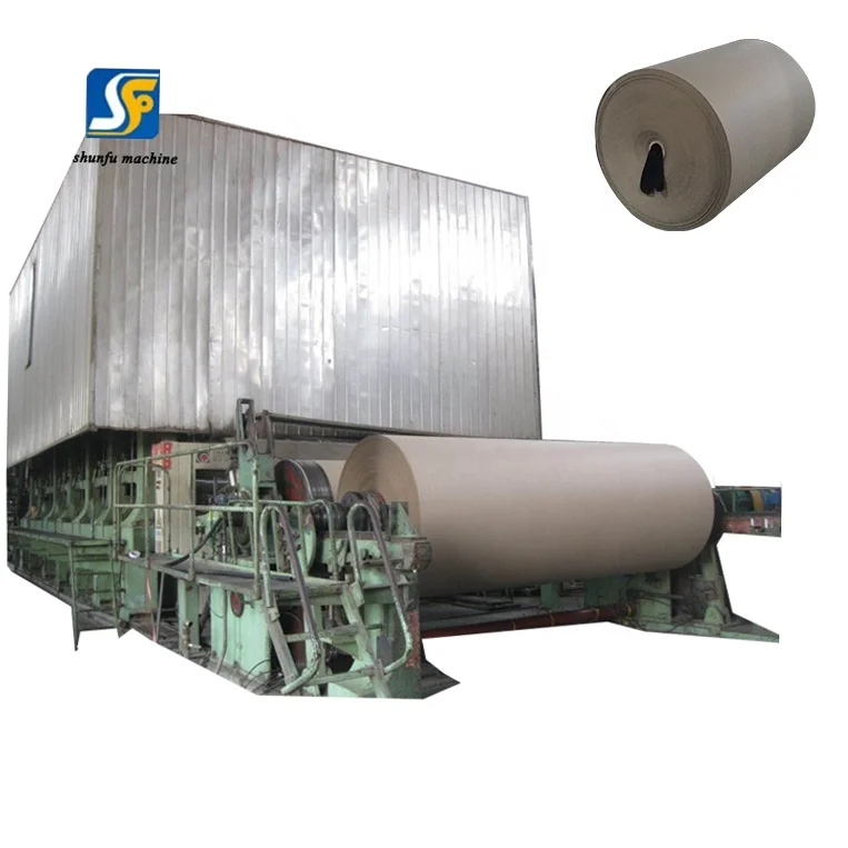 High Speed Paper Manufacturing Mill Multi Layer Kraft Paper Jumbo Roll Making Machine
