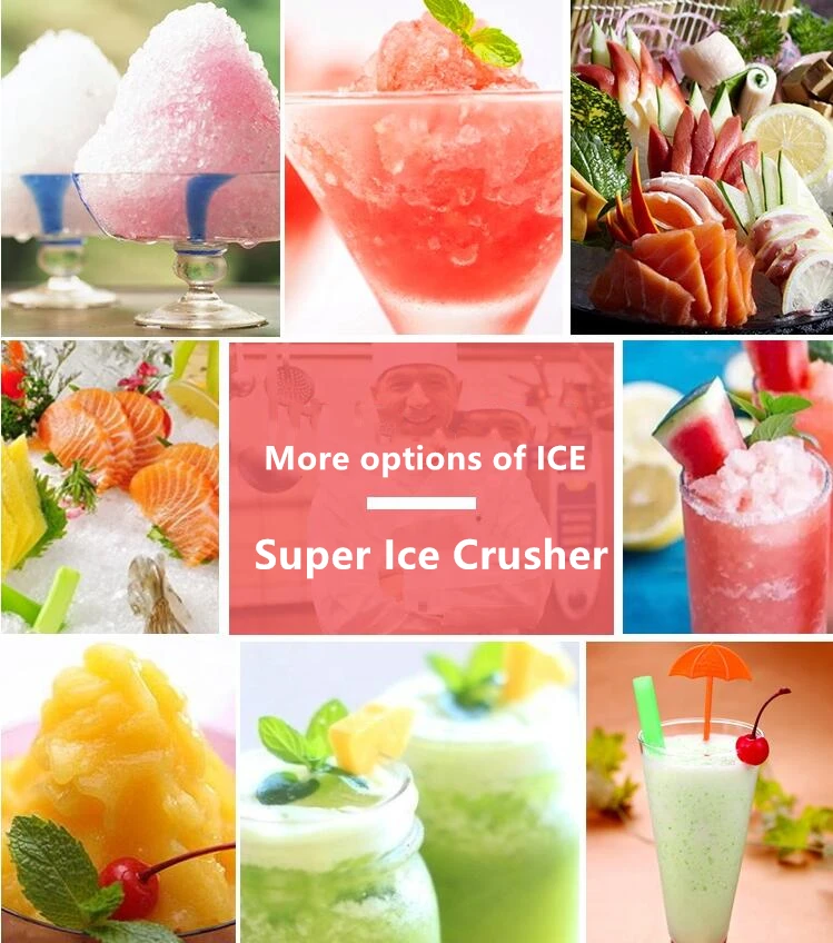 Good Quality Commercial Block Ice Ice Crushing Machine Ce Certification Electric Ice Shaver