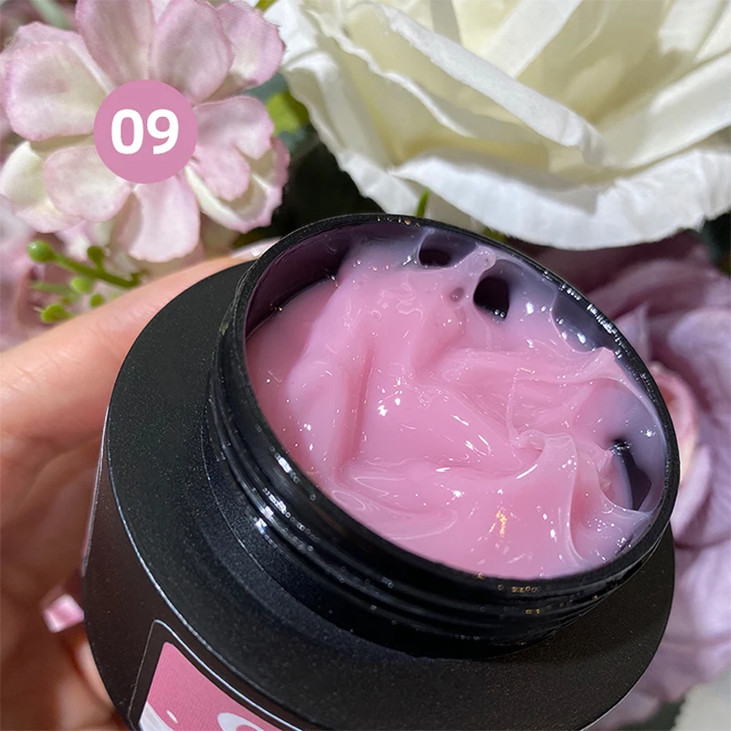 Beshyne nail supplies Jelly gel 30 ml Led&UV Extend Sculpture Nail Hard Gel Builder uv nail Gel