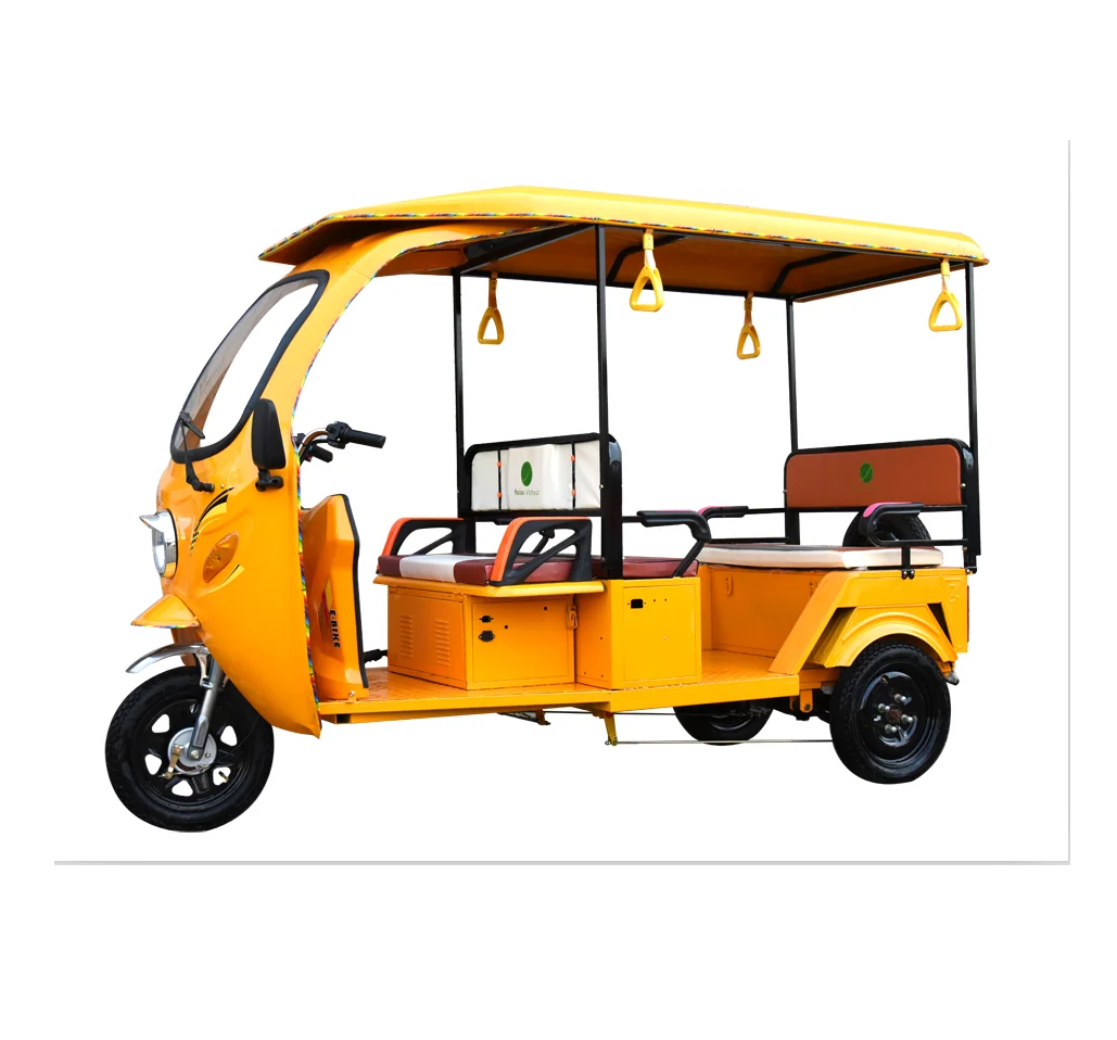 Open Body Type changli 1000w 60V E-rickshaw/tuktuk/bajaj/auto taxi passenger electric tricycles