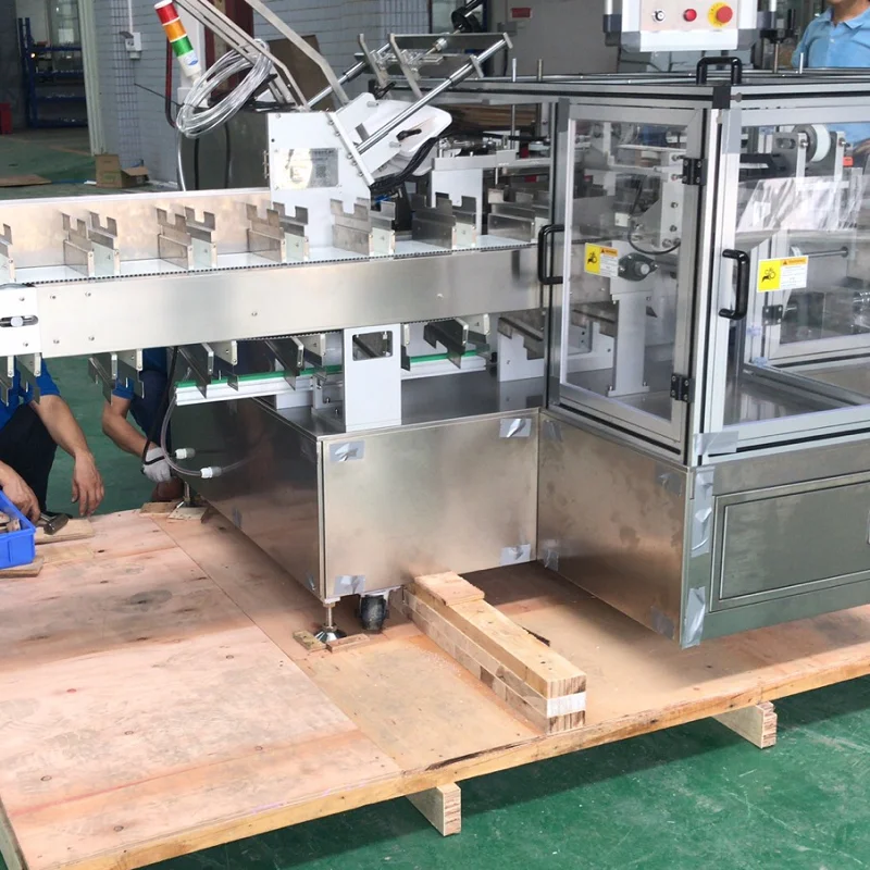 Box Packaging Machine Automatic Medical Supplies Face Mask Bags Test Sets Box Packing Machine