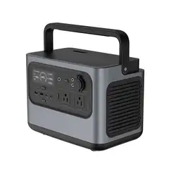 700W Japan Pure Sine Wave 100V 613.2Wh Outdoor Camping Lithium Power Generator AC Power Supply Bank Solar Panel Battery
