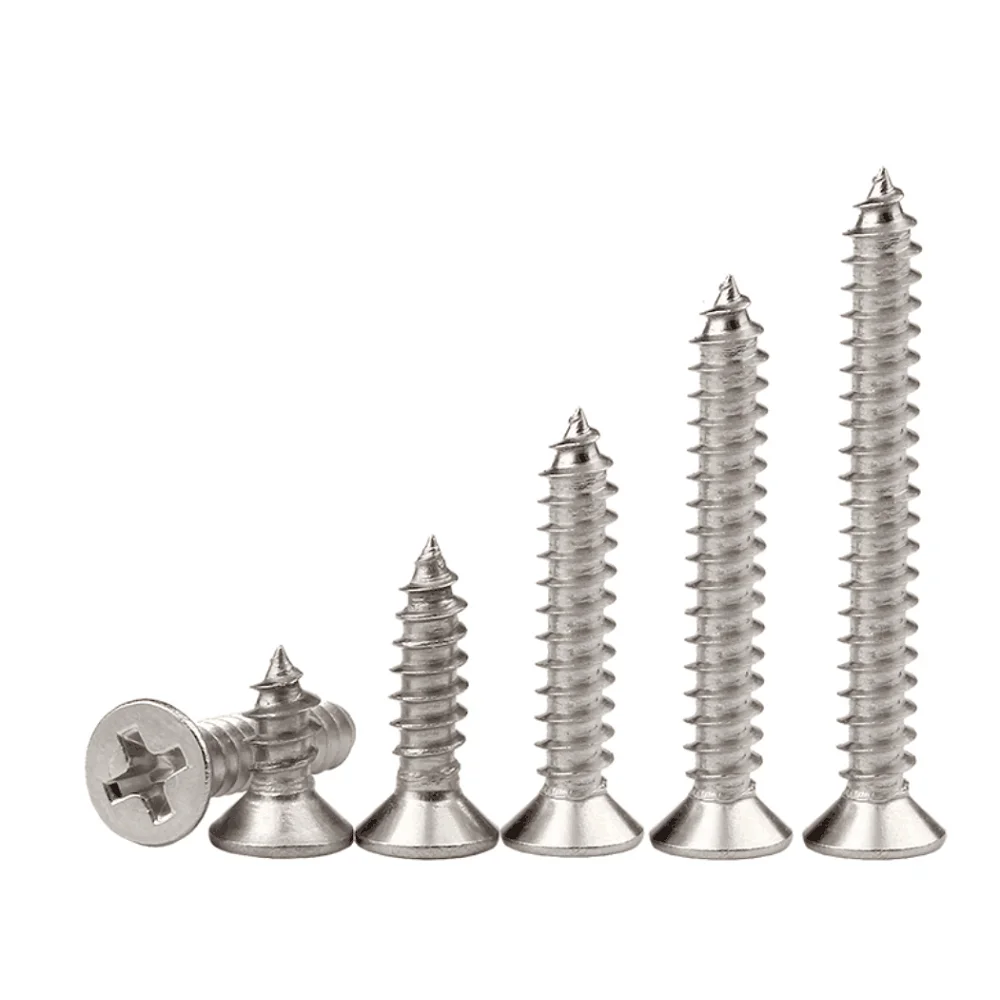 Wholesale Customized Widely Used Superior Quality Flat Head Tapping Screw