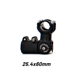 Wholesale Aluminium Adjustable Bicycle Stem MTB Riser with 25.4/31.8*28.6mm Handlebar 90mm 110mm Support OEM Design