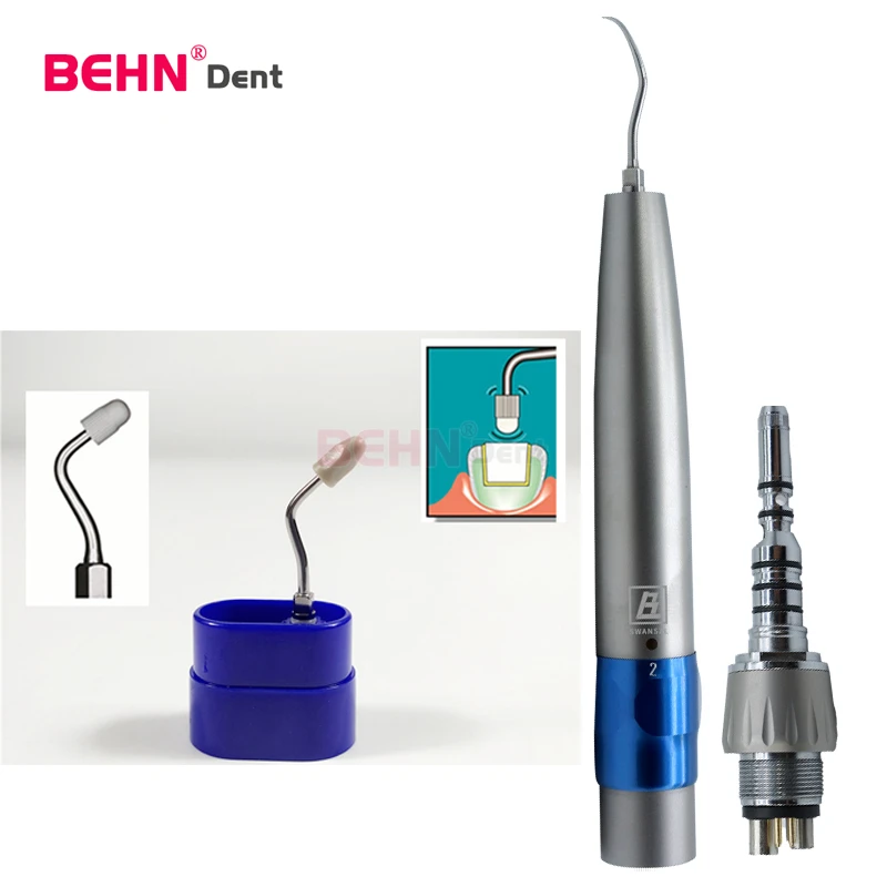 Oral Scaler Handpiece Sonic L Fiber Optic LED Equipment / Dental Sonicflex For Perio Endo Implant Surgery Scaler Device Tips