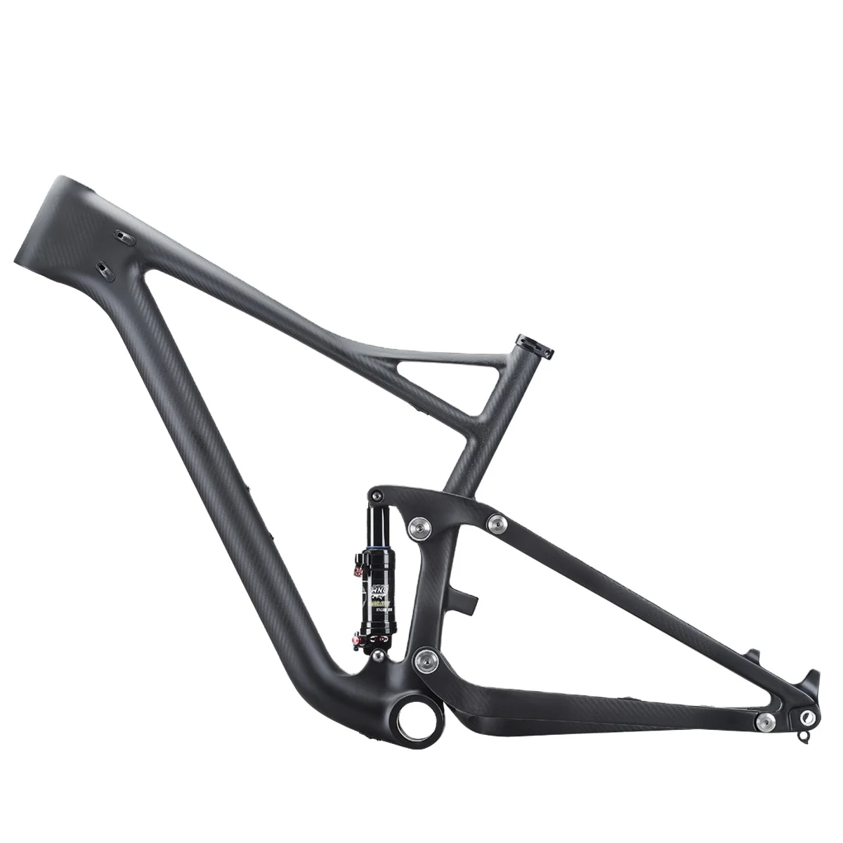 Airwolf 29er Bike Frame Carbon For MTB Bicycles BSA Bike Frame Full Suspension Mountain Bike 148*12 Disc Brake Frame