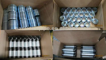 Electric Resistance Welding close nipple  pipe fittings