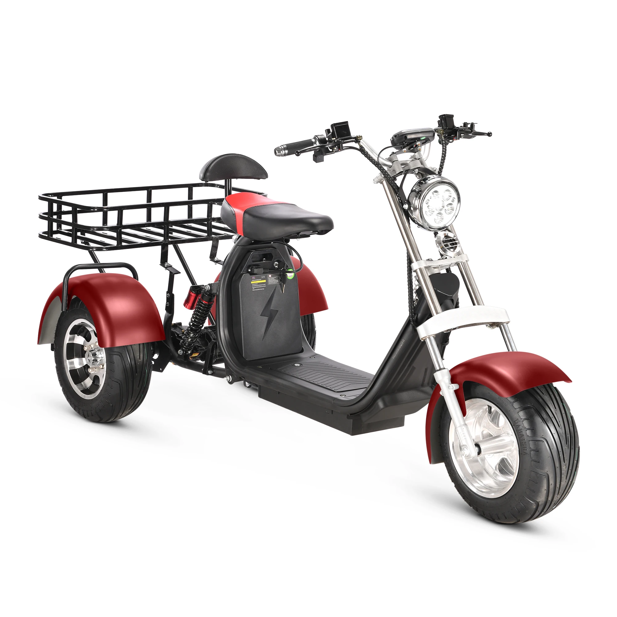 2024 year new model tricycle electric cargo with ce certification adult max speed 50km/h 1500W/2000W 60V
