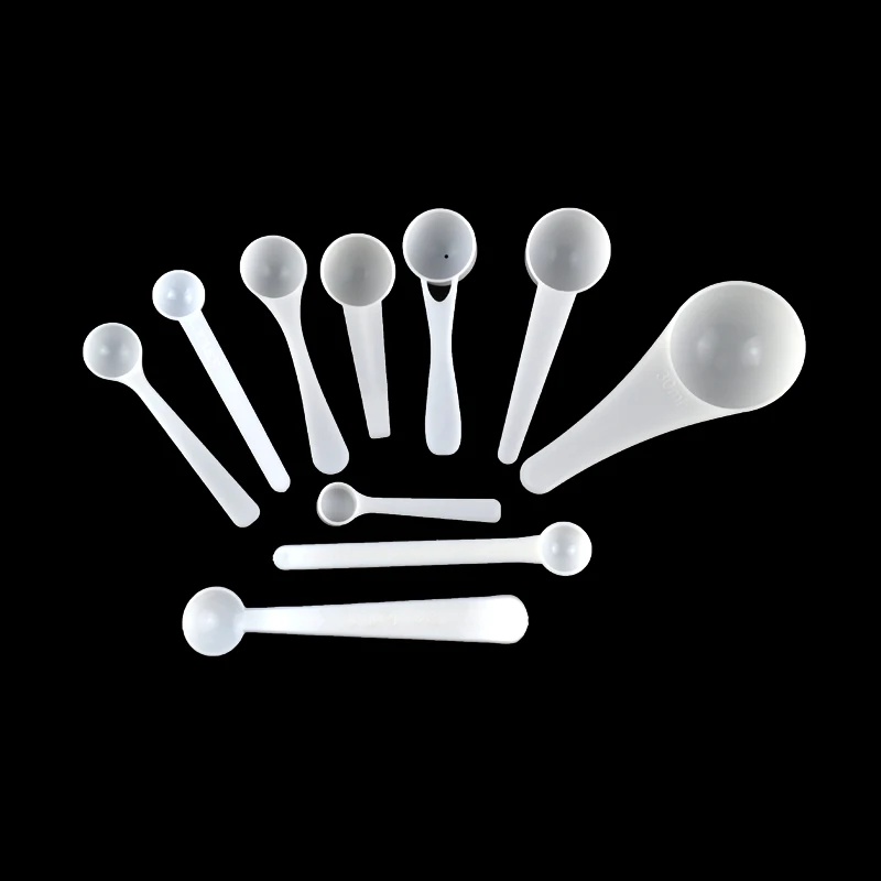 custom  plastic spoon measuring 20 ml   Separate plastic bag packaging  10 g  Washing powder spoon