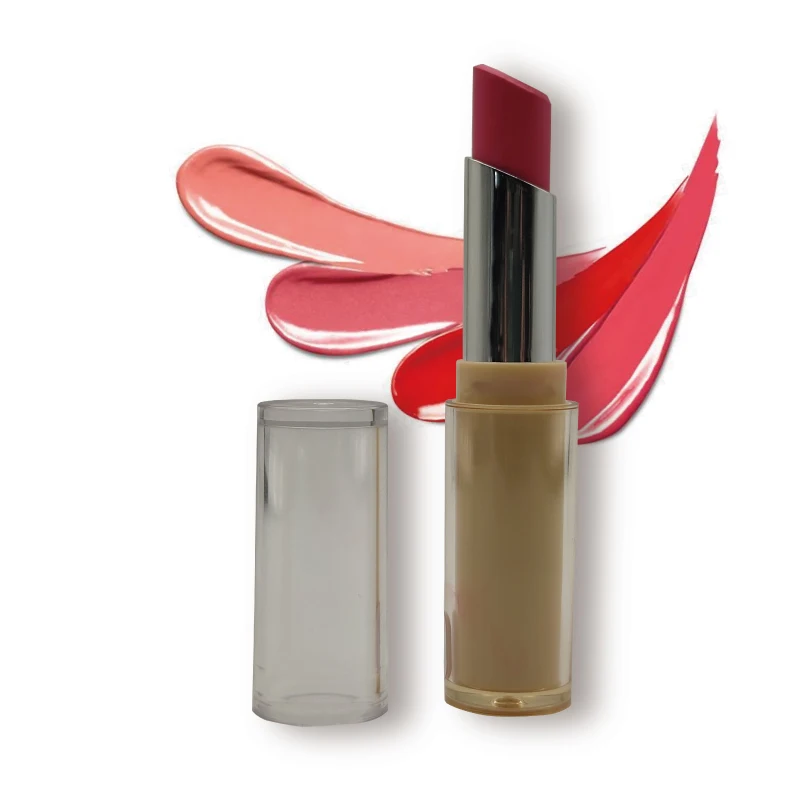 Pretty Vegan Lipstick with Custom Logo Printed Squeeze Tube Lipgloss Kits Beauty Product Cheap Lipstick Market