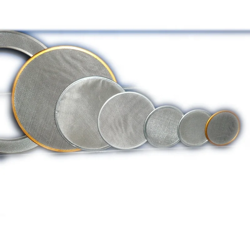 Filter Mesh Disc Wholesale 40 Ss304 Ss316 Framed Screen Spin Pack for Barmag Spinning Machine Micro