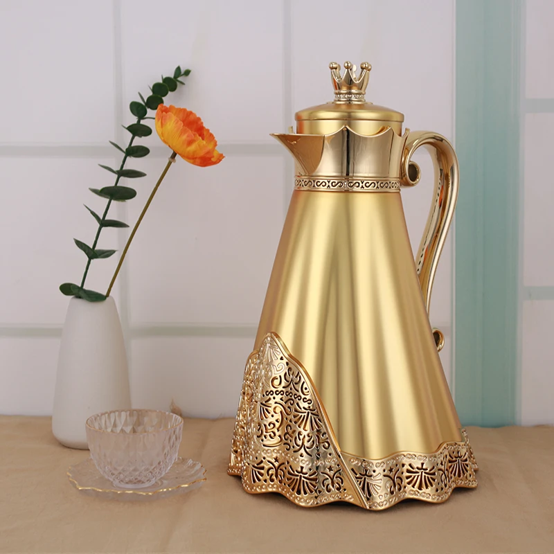 MOST POPULAR  HOT SELLING GLASS LINER VACUUM FLASK ARABIC STYLE COFFEE POT