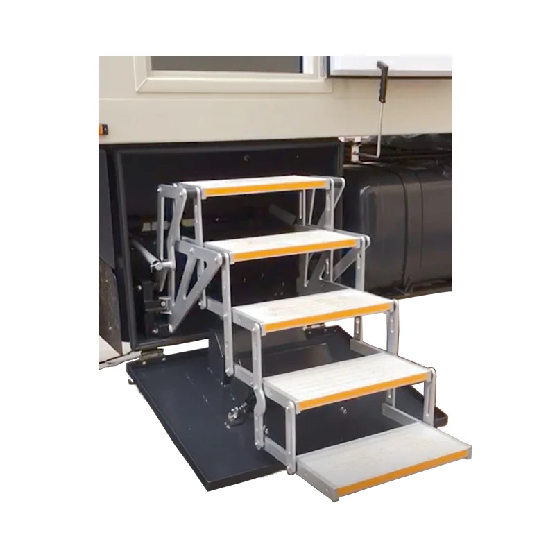 Автофургон для автофургона RV электрический складной алюминиевый трейлер грузовик кемпер боковая складка грузоподъемность 200 кг светодиодные фонари