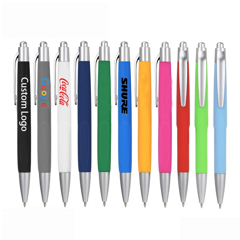 Индивидуальный логотип пластиковая резиновая ручка OEM Отель Продвижение Высокое качество шариковая 0930