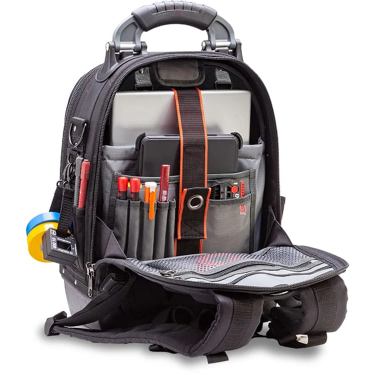 Custom Color Tool Bag Electrician Tool Backpack Large Capacity Multifunction Tool Bag