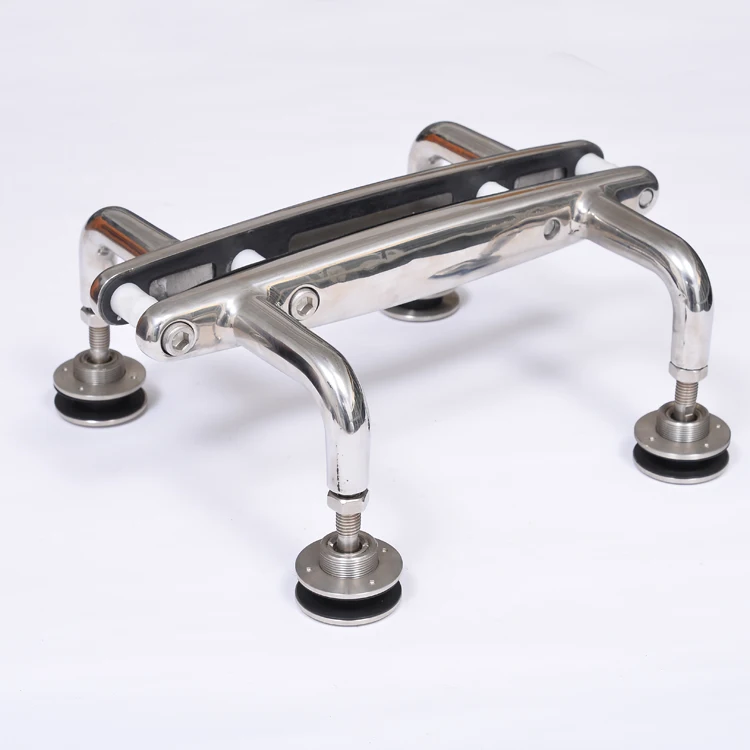 4 Arms Stainless Steel Building Spider Bracket Glass Holder Clamp System Fittings