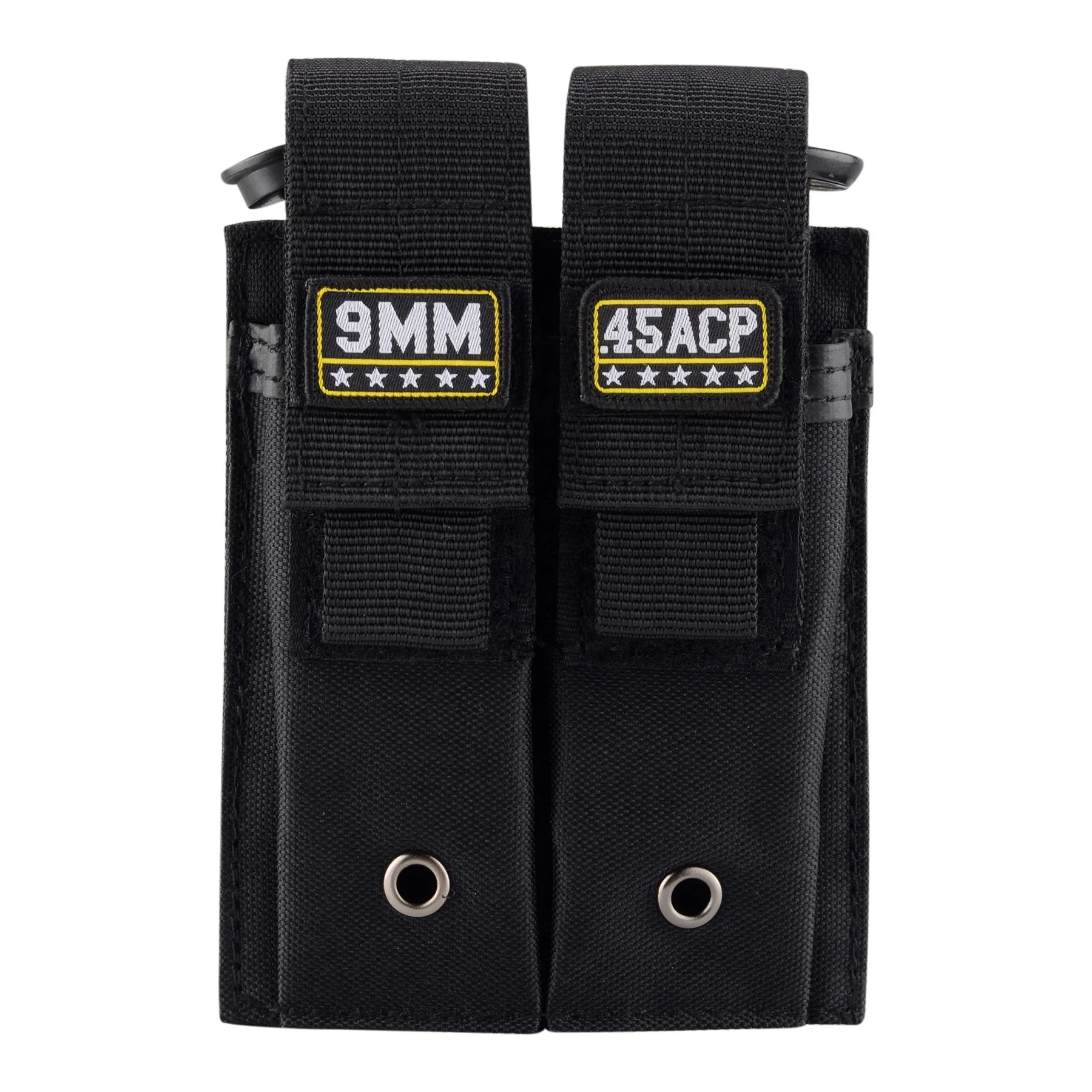 Magazine Storage Pouch 9mm, .40 and .45 caliber Molle Double Mag Pouch Single