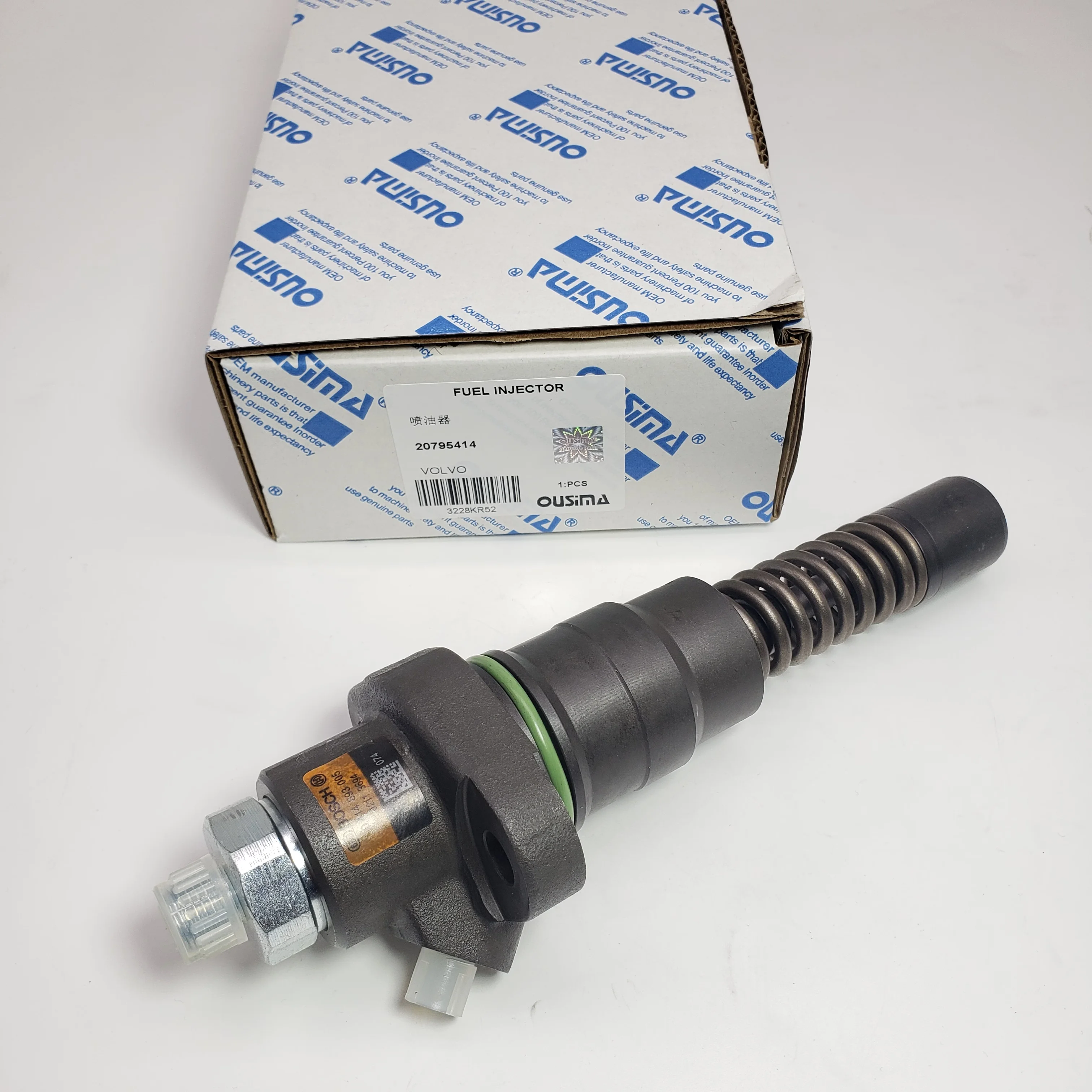 OUSIMA Excavator Fuel Injector 20795414 For VOLVO