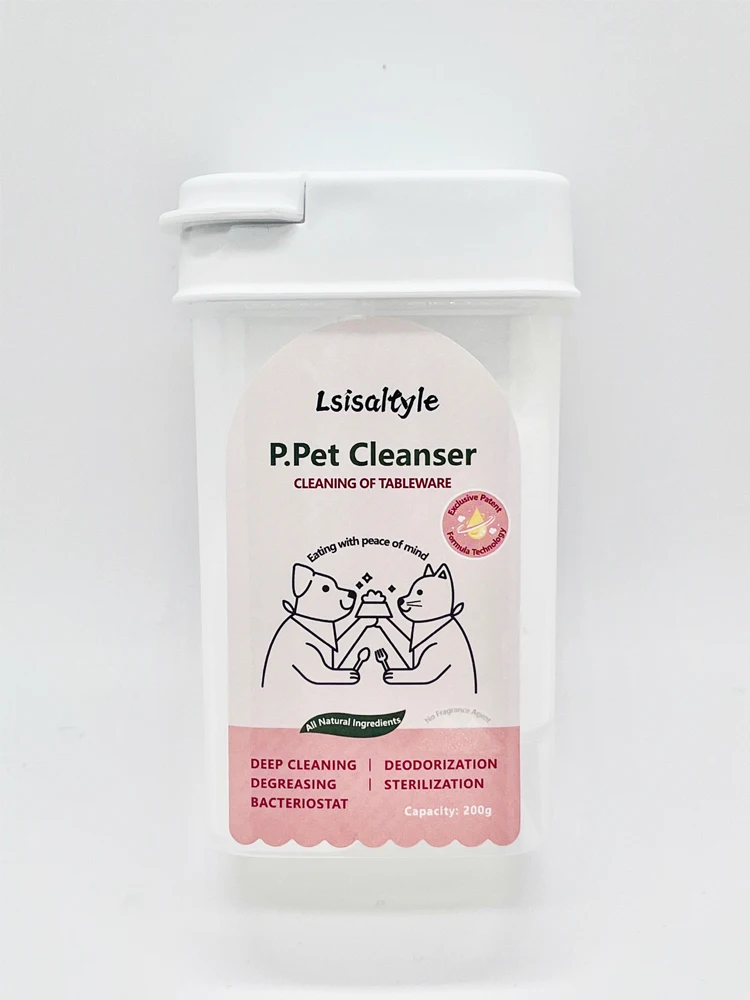 Dishwasher tableware professional pet cleaning dishwashing powder for cats and dogs special environmental protection formula