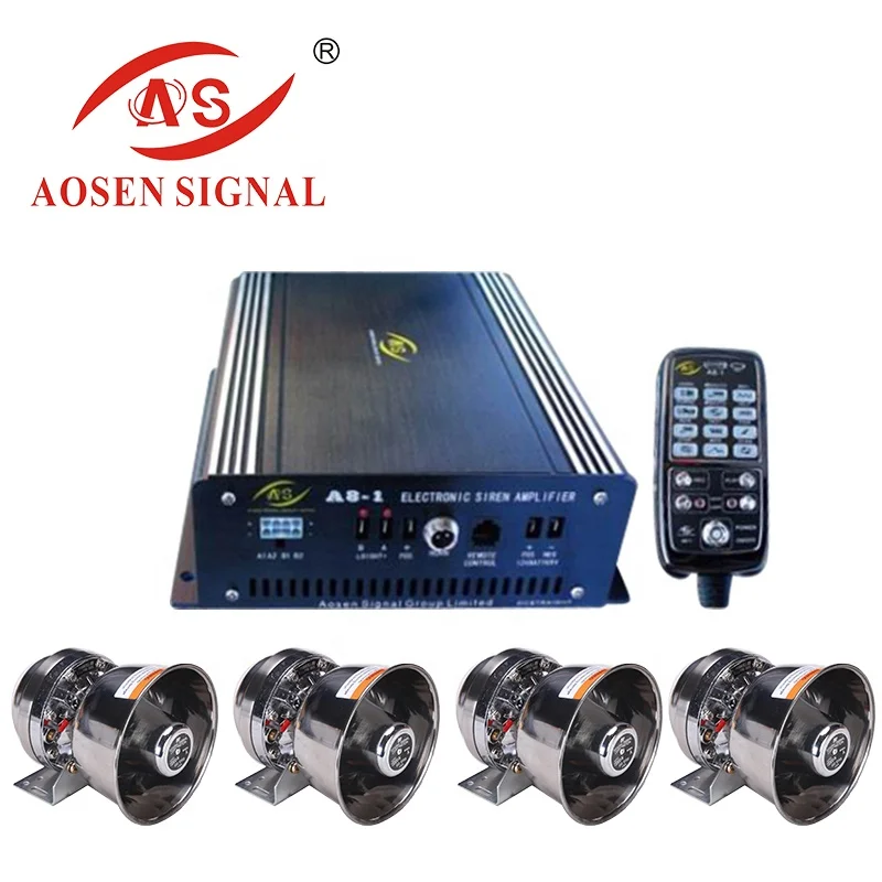 China high performance 1200w siren amplifier for car