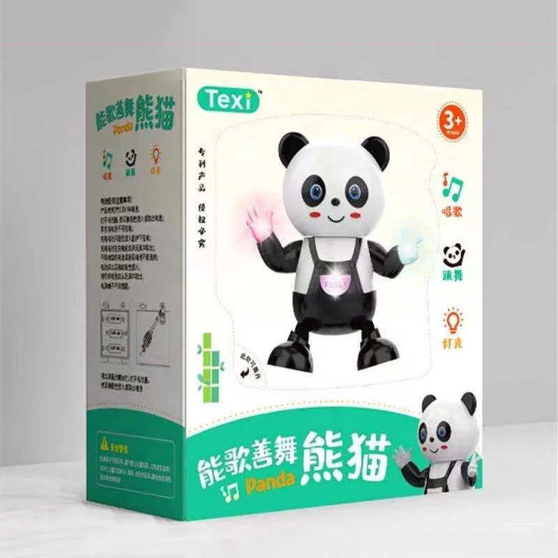 Dancing Panda Toys Electric With Music And Light