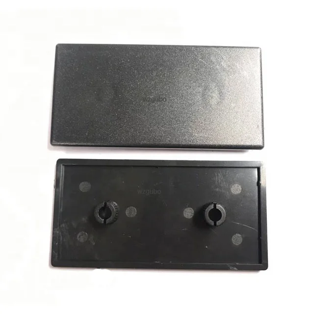 T Slot Plastic Cover Tubing Connectors 100100 Square End Caps Plastic End Cap