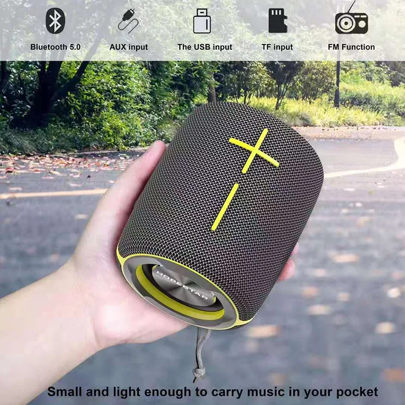 2021Amazon Top Seller Trending Products Outdoor Wireless Speakers Sport portable Stereo subwoofer speaker Waterproof speaker