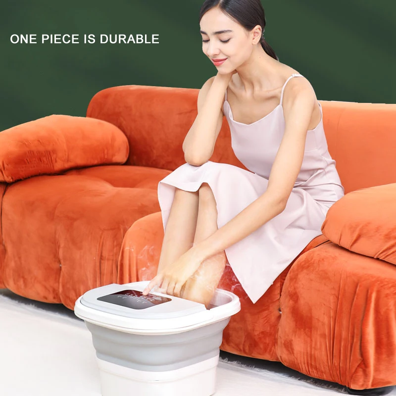 Water Temperature Control Relieve Feet Muscle Pain Foot Spa Massager Bath with Heat