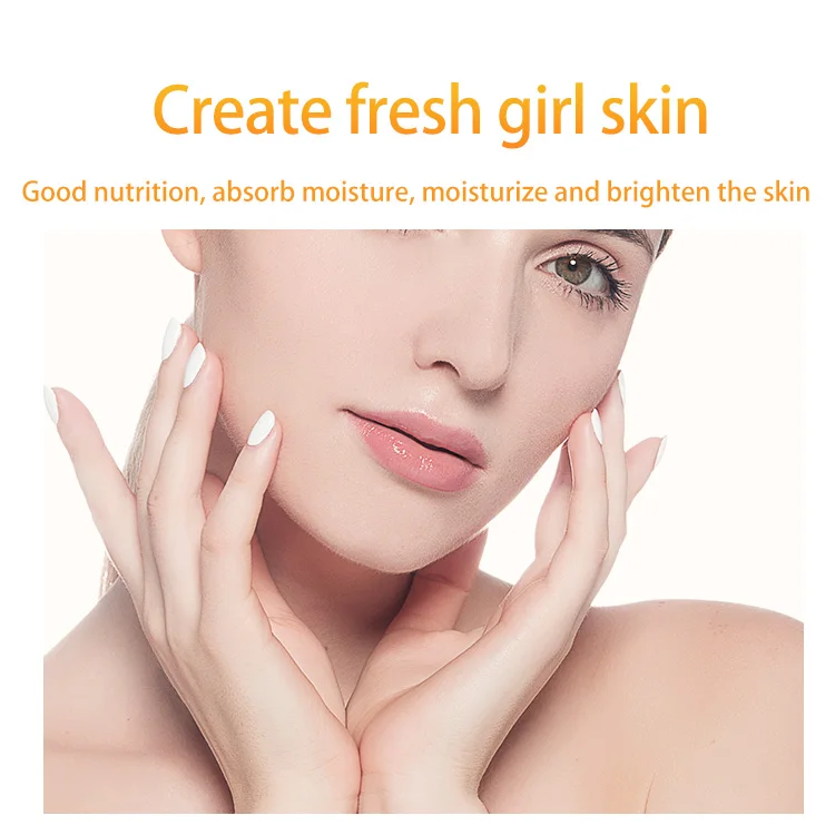 Wholesale Korean Face Masks Good Fruit Skin Care Moisturizing Collagen Whitening Vitamin C Sheet Facial Mask
