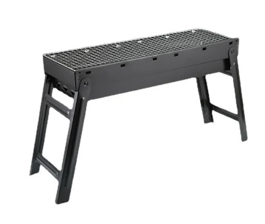 foldable bbq grills outdoor Foldable Mini Camping Flat Top Barbeque Grill Folding Barbecue Outdoor Portable Charcoal Bbq Grills