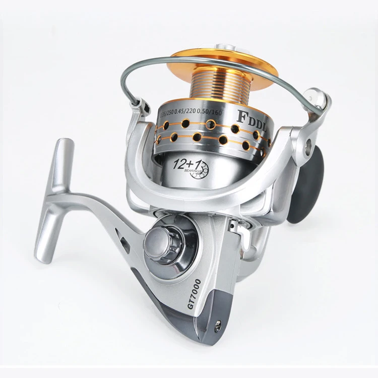 12+1 Axle spinning rock fishing all metal trolling reels casting fishing for sea fishing reel 10000 7000 9000