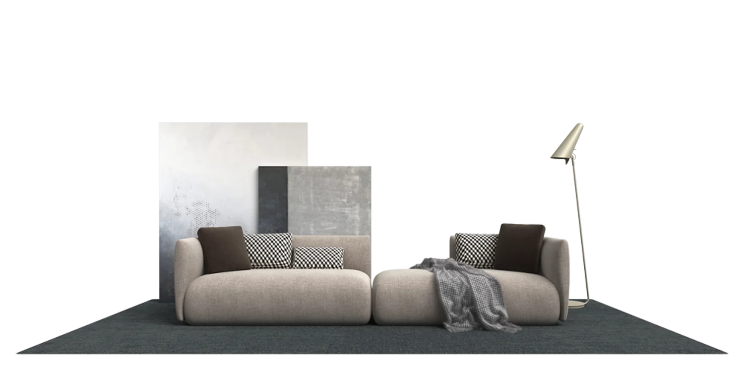 Weworth living room furniture 4 configurations high density foam modern lounge sofa set