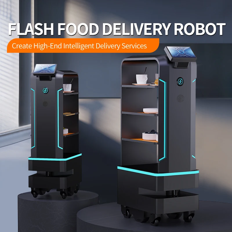 Reeman FlashFood грузовик робот мульти-машина сотрудничество автономной доставки роботы для