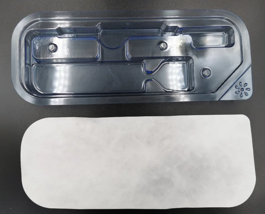 Mini medical blister with dialysis tyvek paper heat sealing machine  for medical articles