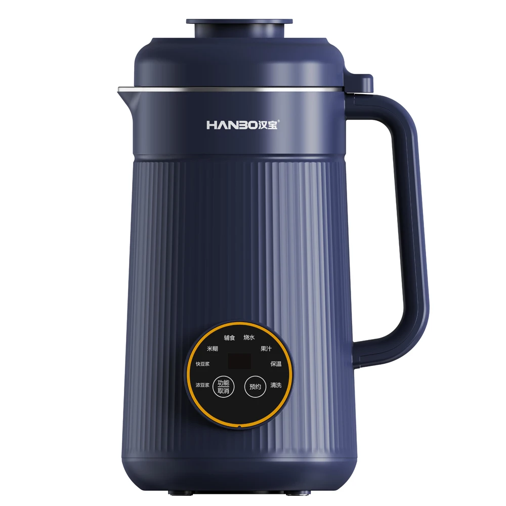 1400ML multifunctional stirring heating soybean milk machine 800w nut milk maker machine fruit mixers