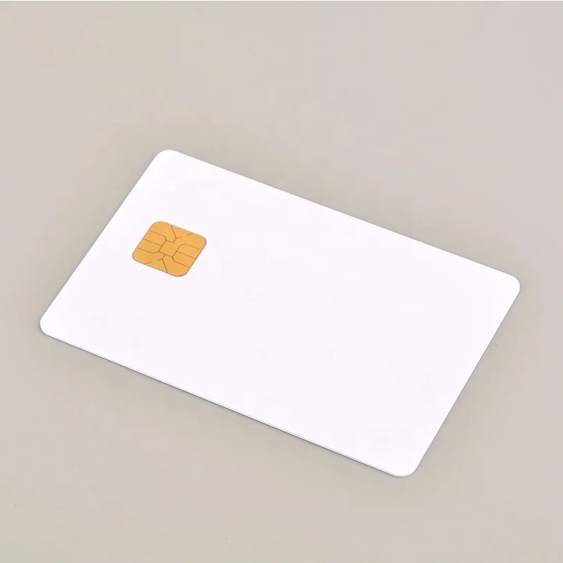 CR80 с чипом FM4428 sle4428 ПВХ пластиковая идентификационная карта на заказ белая 2 трека HICO серая магнитная полоса Контактная смарт-карта IC 4428 карта