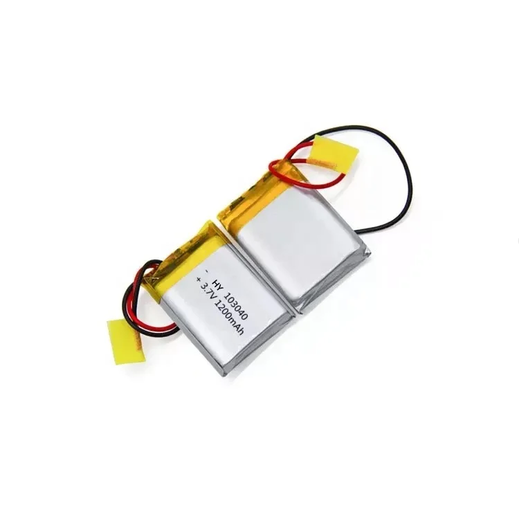 Factory supply high quality li ion polymer battery 103040 3.7v 1200mah lipo battery