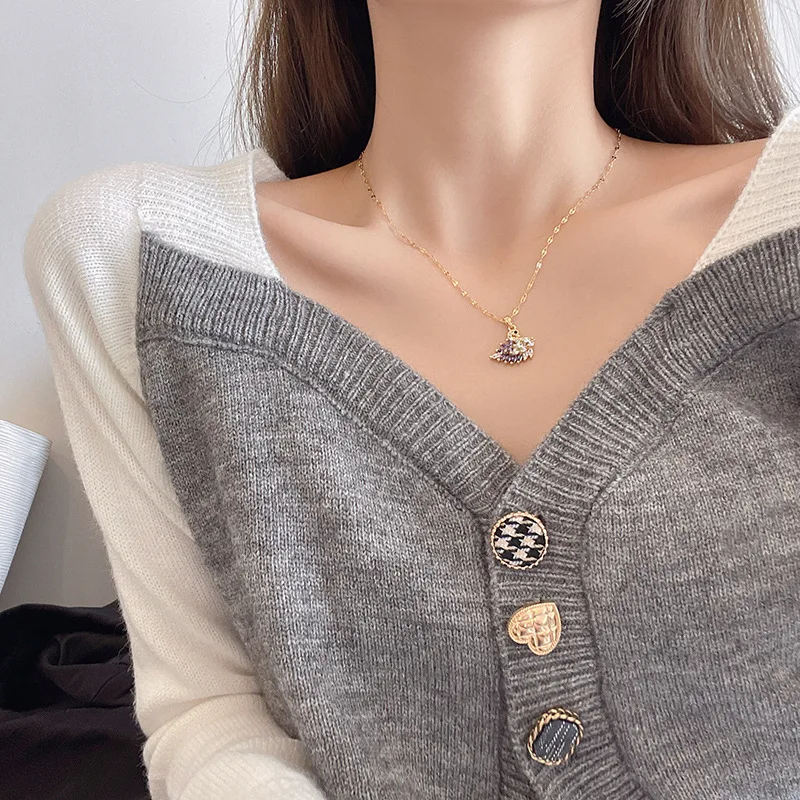 New Design Swan Pendant Fashion Jewelry Charms For Women