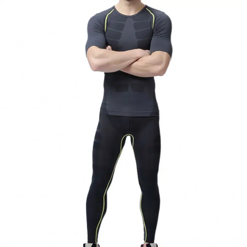 
2021 New Arrival Sport Suits Quick Dry Clothes Sports Joggers Training Gym Fitness Tracksuits Running Set 